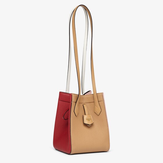 Fendi Origami Mini Multicolour Leather Mini Bag That Can Be Transformed - Image 3